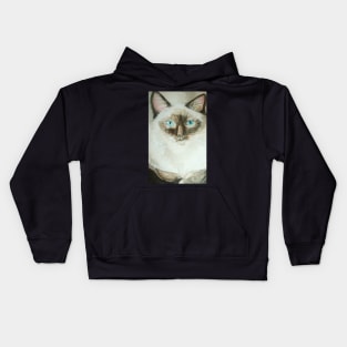 Siamese cat Kids Hoodie